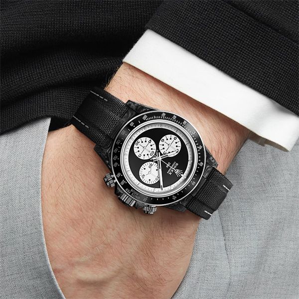 ROLEX Diw Daytona paul newman black sc 40mm oyster black