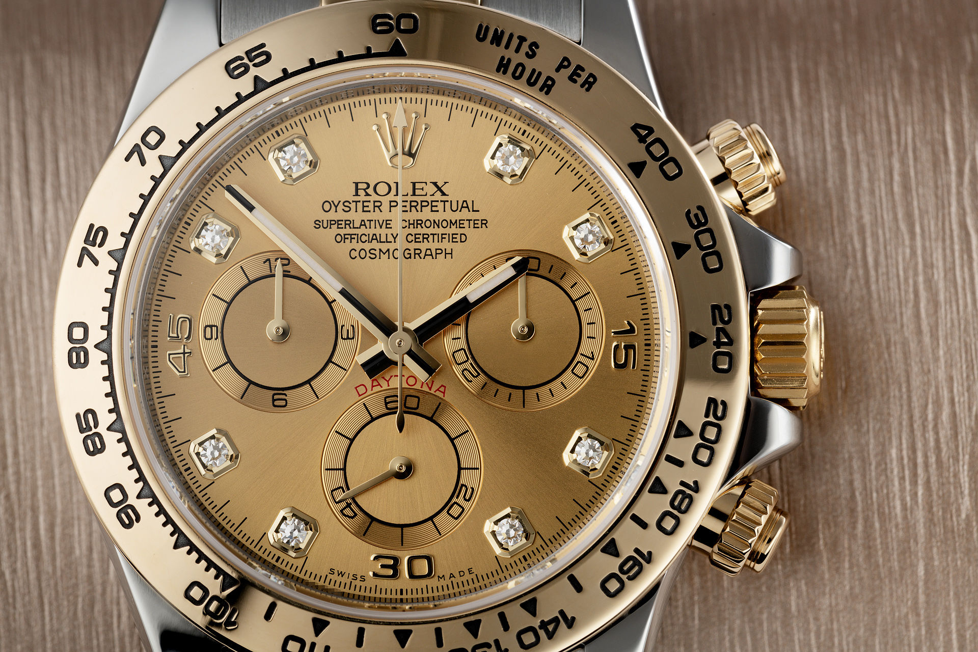 Rolex 116503 Cosmograph Daytona “Diamond Dial” New Model “Full Set”