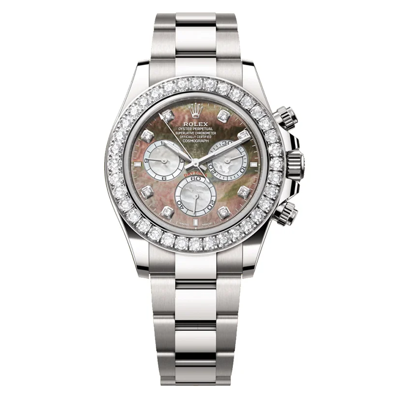 Rolex Cosmograph Daytona Oyster, 40 mm, white gold and diamondsReference 126579RBR