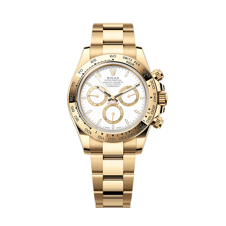 Rolex Cosmograph Daytona 40mm, 18k Yellow Gold, Ref# 126508-0001