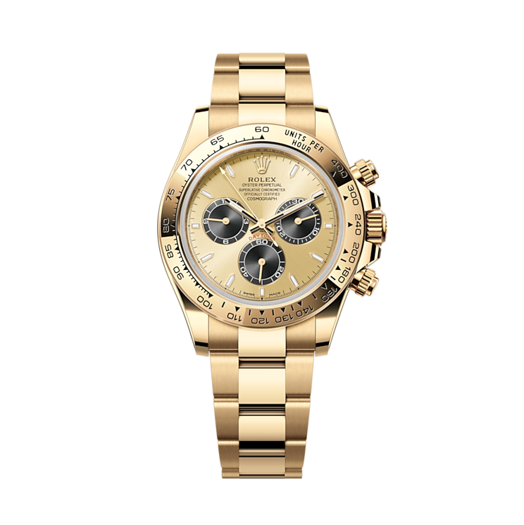 Rolex Cosmograph Daytona 40mm, 18k Yellow Gold, Ref# 126508-0006