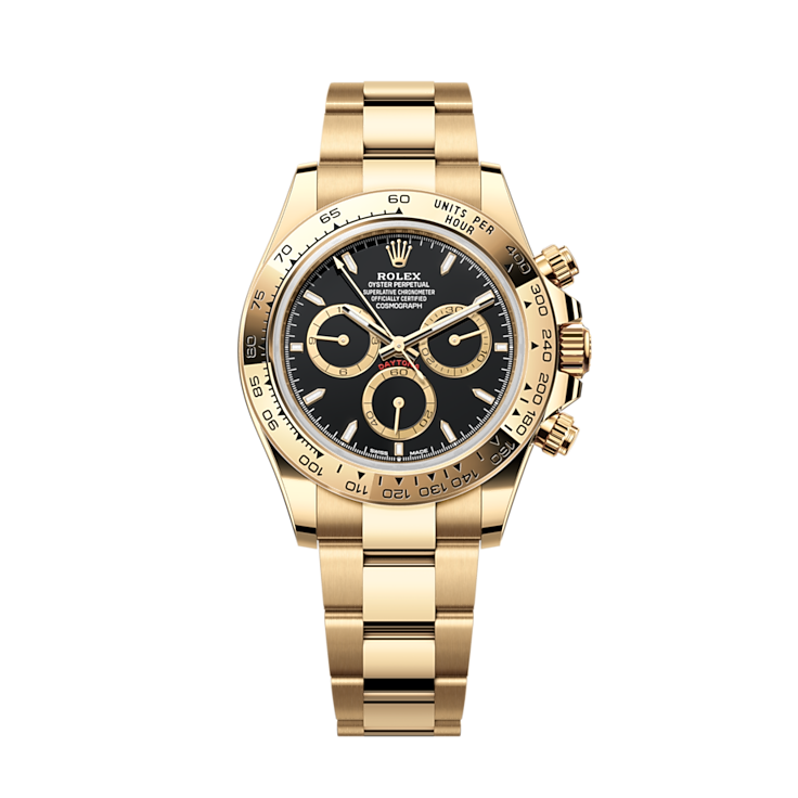 Rolex Cosmograph Daytona 40mm, 18k Yellow Gold, Ref# 126508-0004