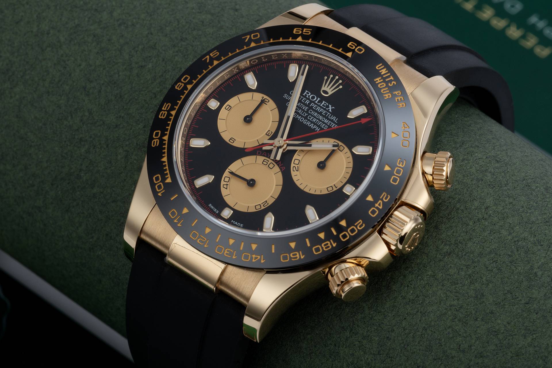 Rolex Cosmograph Daytona M116518LN-0047 Black/Rubber 40mm