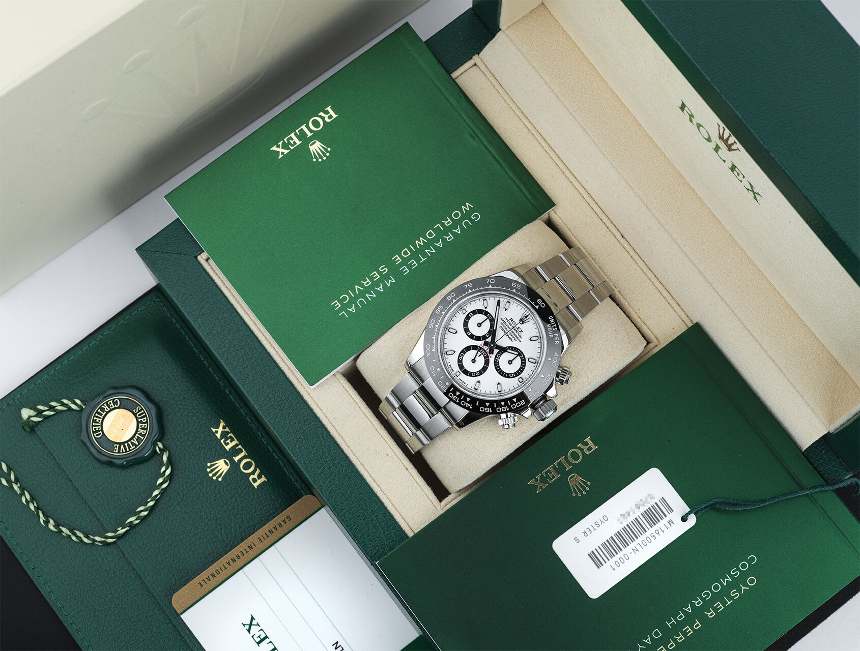 Rolex Cosmograph Daytona Oyster, 40 mm, Oystersteel M116500LN-0001