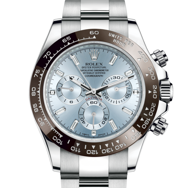 Rolex Cosmograph Daytona Oyster, 40 mm, platinum watch M116506-0002